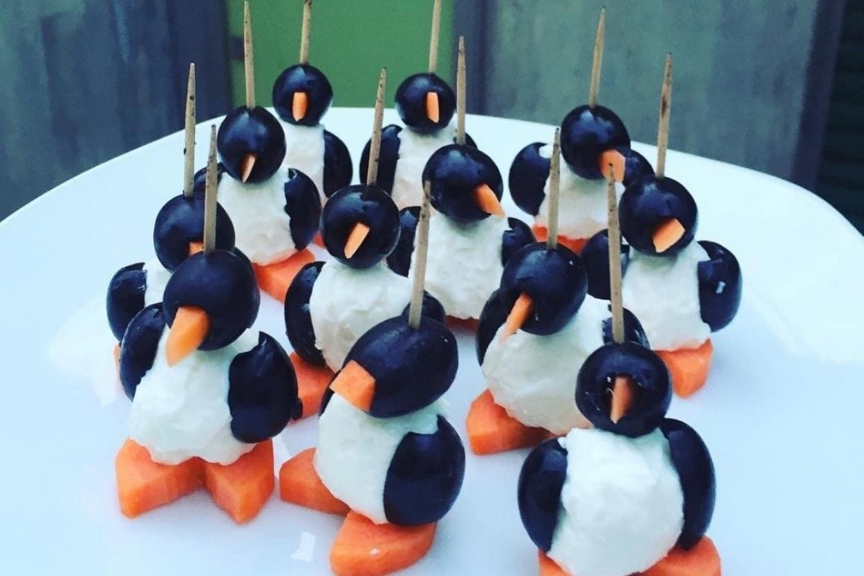 Yeşim'in Tarifi: Zeytinli Peynirli Penguen Atıştırmalık