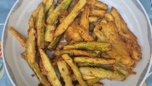 Nefis Kaplamalı: Mısır Unlu Kabak Kızartması
