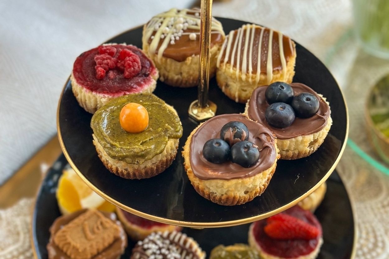 Tek Lokmalık: Muffin Kalıbında Mini Cheesecake
