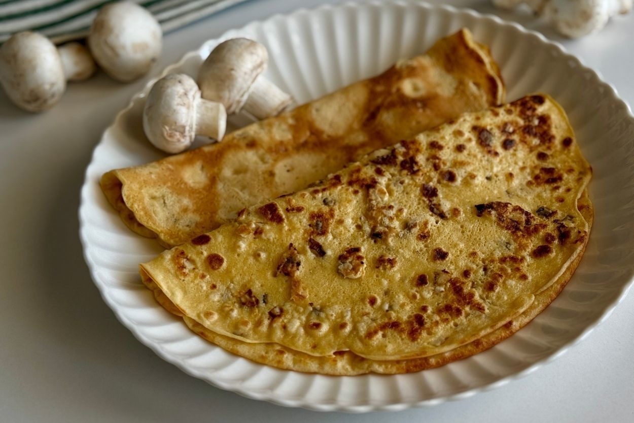 Az Malzemeli: Mantarlı Krep