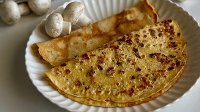 Az Malzemeli: Mantarlı Krep
