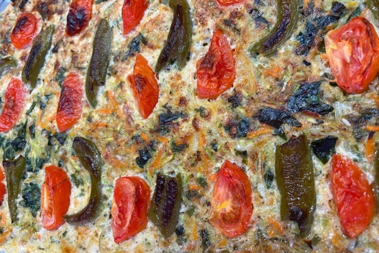 Sevgi'nin Tarifi: Fırında Yufkasız Sebzeli Börek