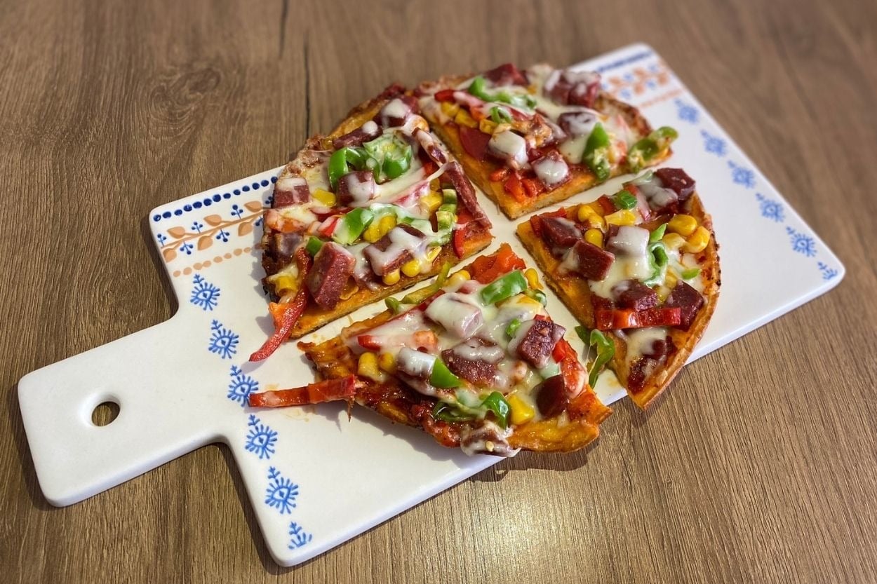 Pratiklik Sevenlere: Çocuklara Kahvaltı Pizzası