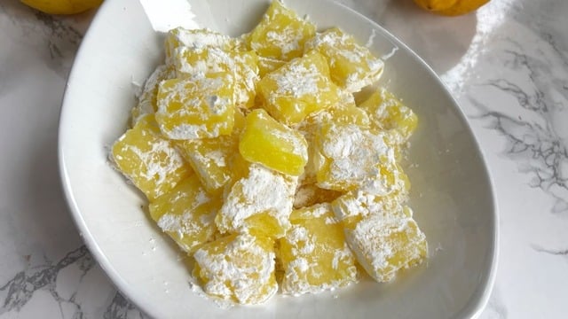 Limon Aromalı: Kuş Lokumu