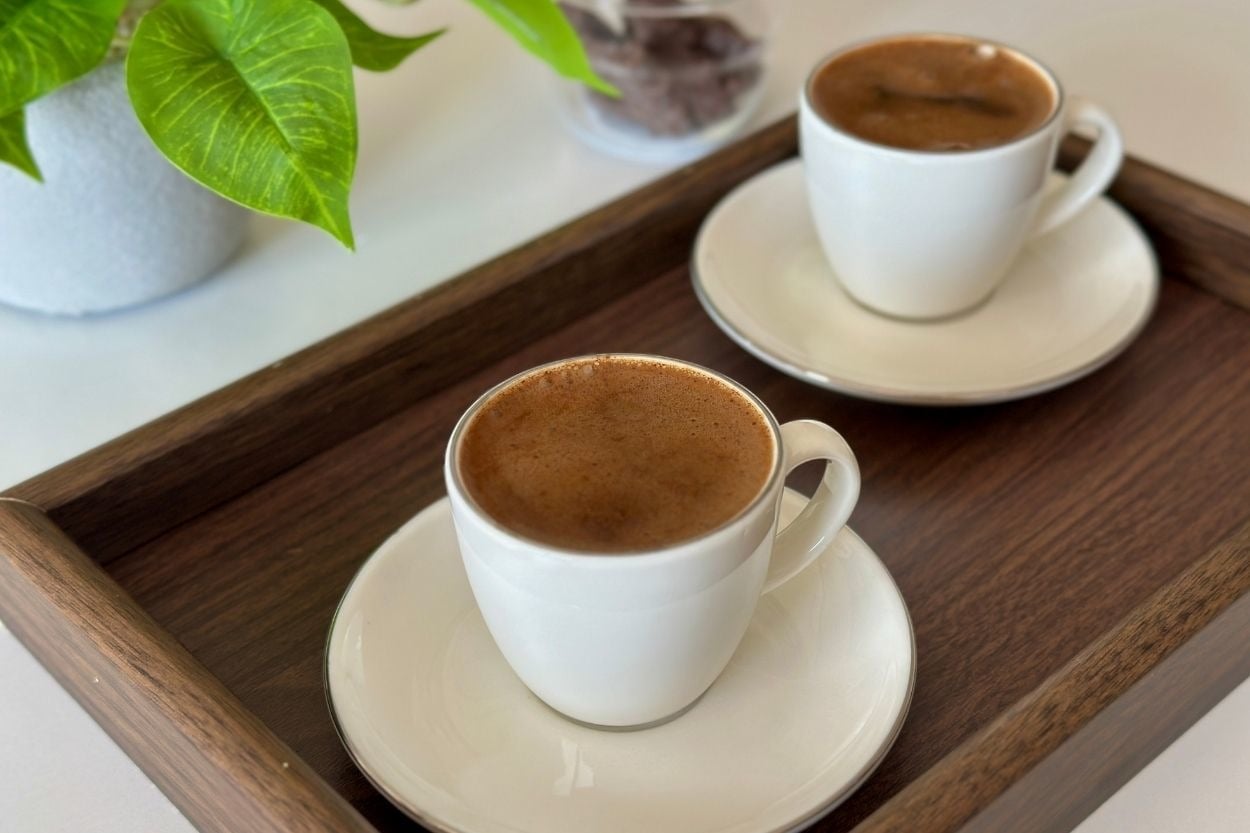 Nefis Aromasıyla: Damla Sakızlı Türk Kahvesi