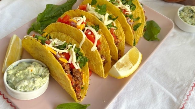 Meksika Esintisi: Kıymalı Taco