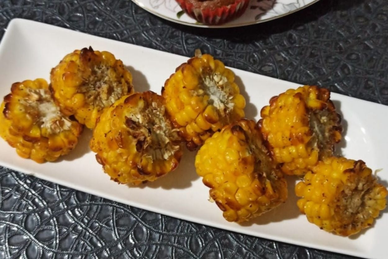 Eliz'in Tarifi: Airfryer'da Soslu Süt Mısır
