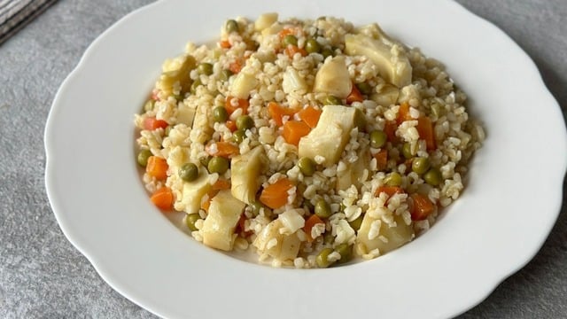 Tane Tane: Enginarlı Bulgur Pilavı