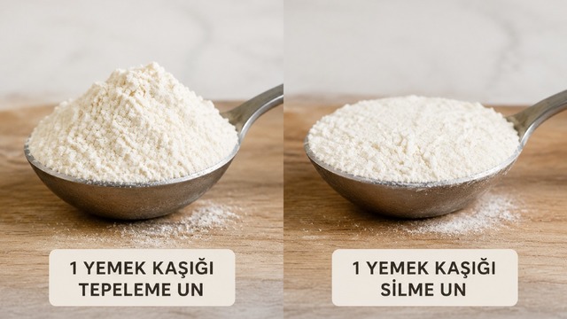 Yemek Tariflerinde Tepeleme ve Silme Ne Demek? Farkı Ne?