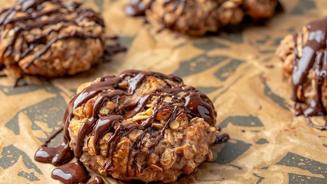 Fit Atıştırmalık: Muzlu Yulaflı Cevizli Cookie