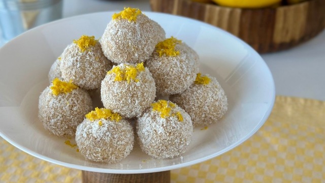 Hem de Limonlu: Cheesecake Topları
