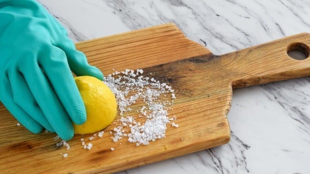 Kesme Tahtasındaki Koku Nasıl Giderilir? Doğal ve Pratik Yöntemler