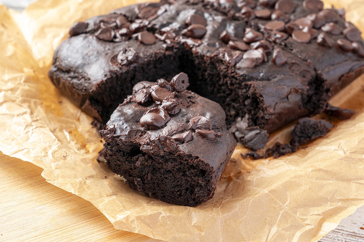 Glutensiz: Tahinli Unsuz Brownie