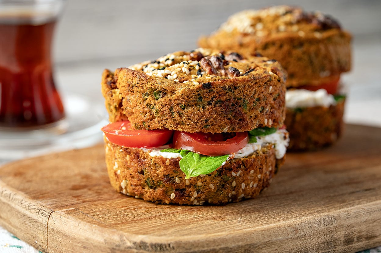 Glutensiz: Unsuz Proteinli Sandviç Ekmeği