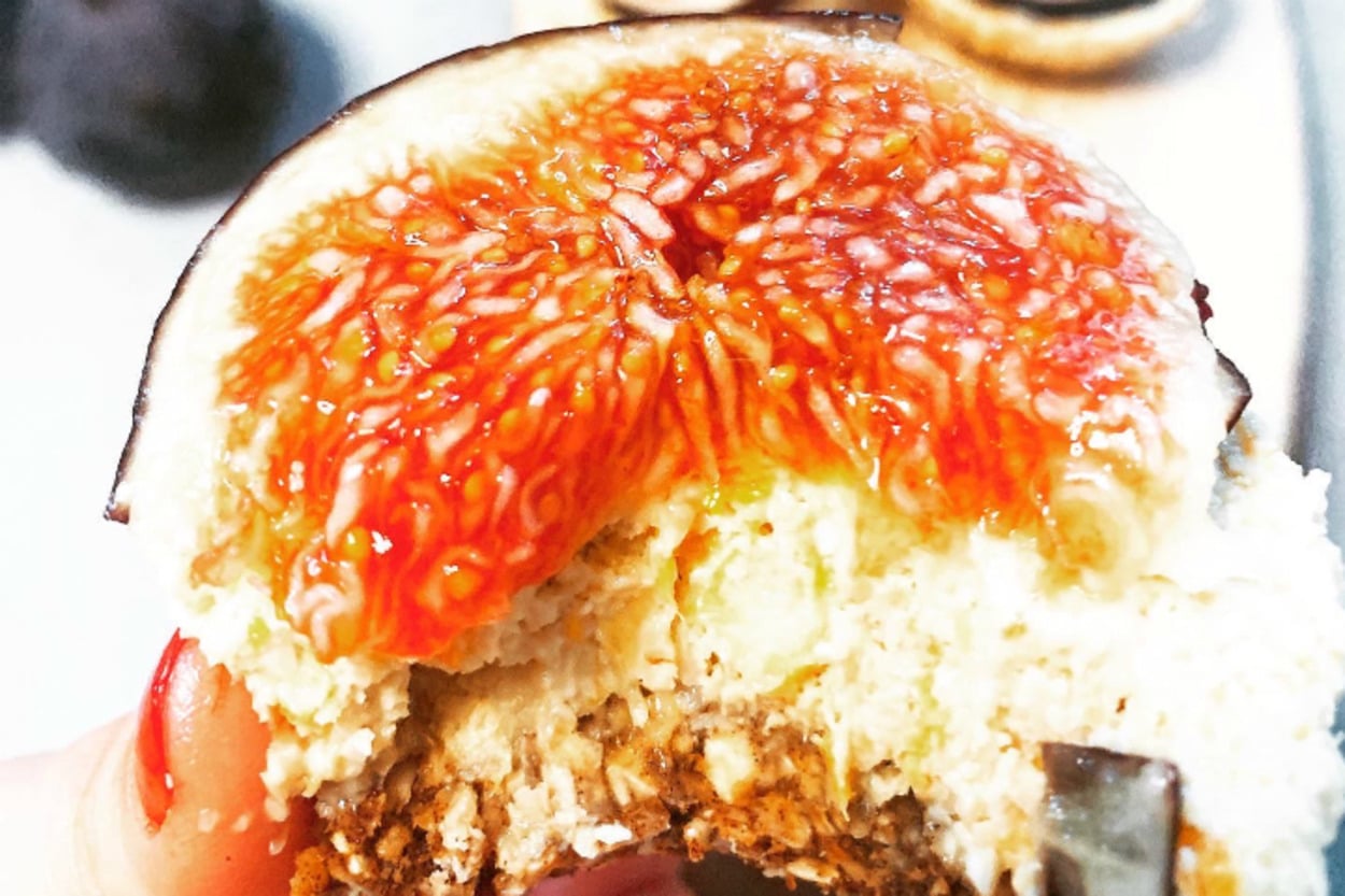 Mevsiminde Güzel: İncirli Raw Cheesecake