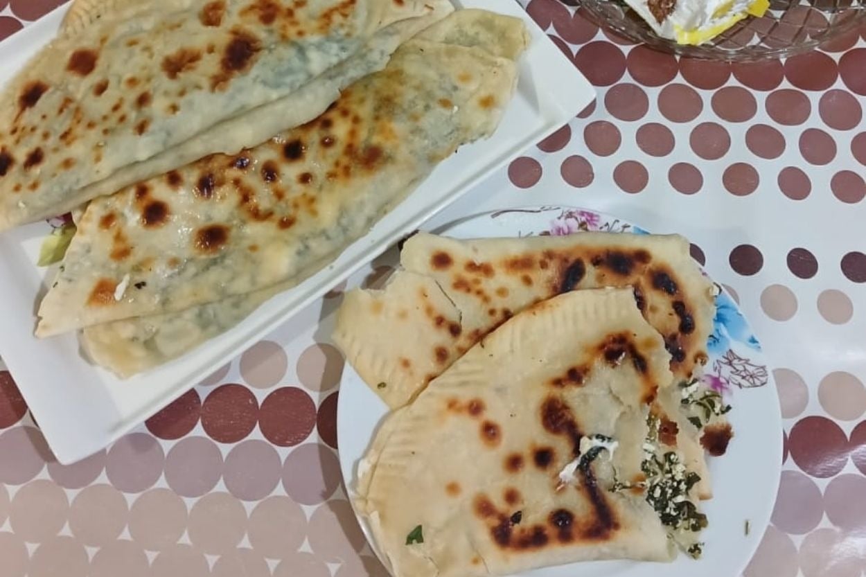 Eliz'in Tarifi: Ispanaklı Lorlu Gözleme