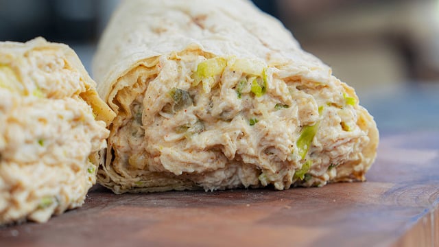 Çok Doyurucu: Sezar Tavuk Burrito