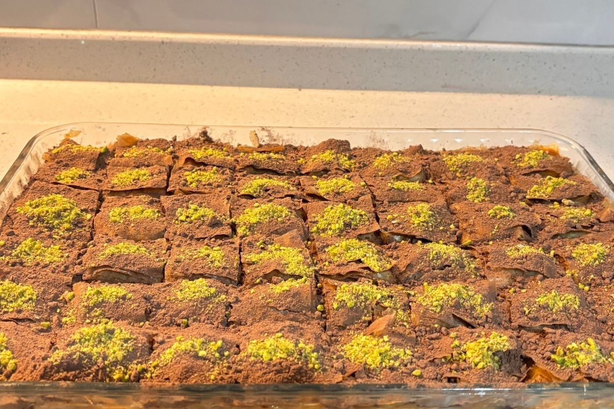 Tatlı Serinlik: Çikolatalı Soğuk Baklava