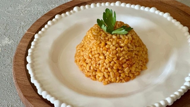 Elif'in Tarifi: Başbaşı Bulgur Pilavı