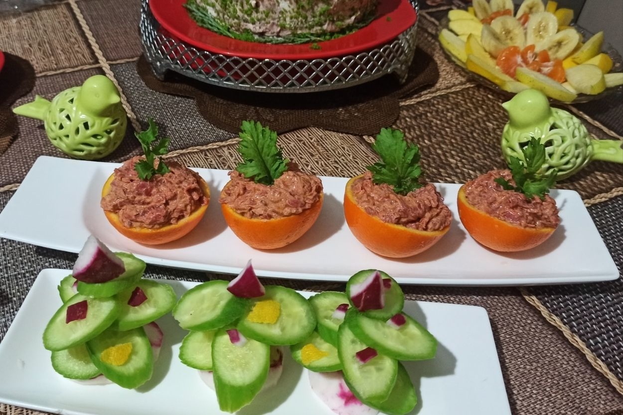 Eliz'in Tarifi: Portakal Çanağında Pancar Mezesi