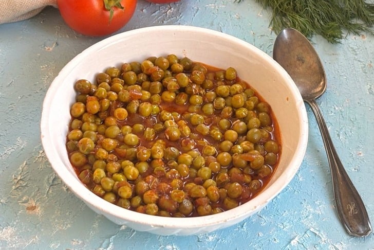 Sade Bezelye Yemeği Tarifi