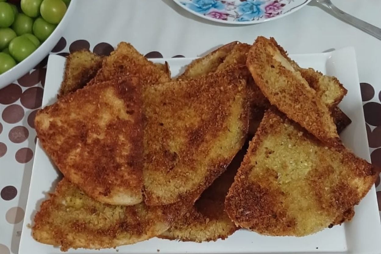 Eliz'in Tarifi: Lavaşlı Çıtır Tavuk Dilimleri
