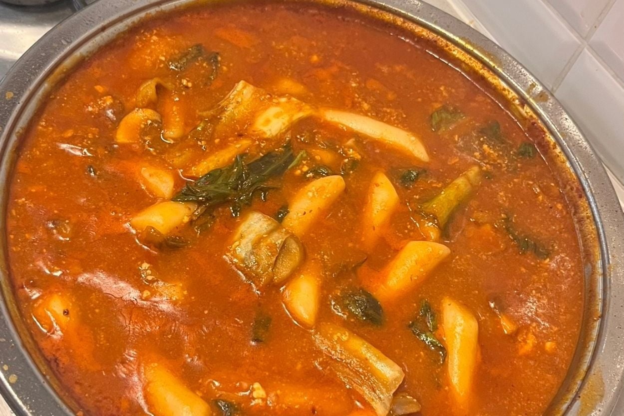 Kore Mutfağından: Mantarlı Tteokbokki