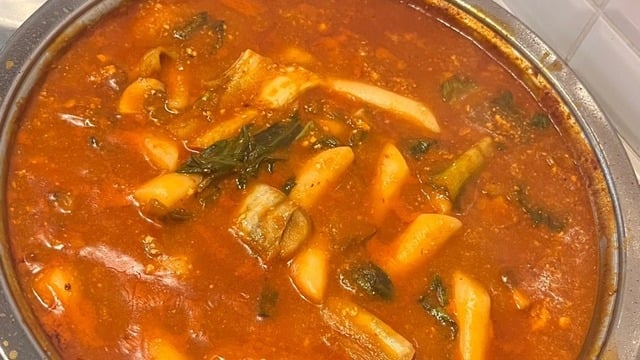 Kore Mutfağından: Mantarlı Tteokbokki