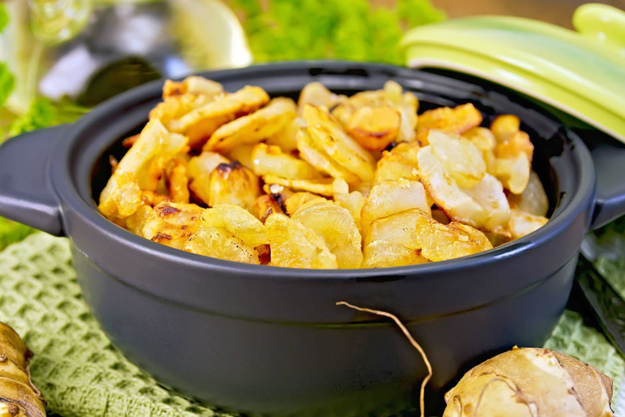 Cips mi Demeliydik: Yer Elması Kızartması