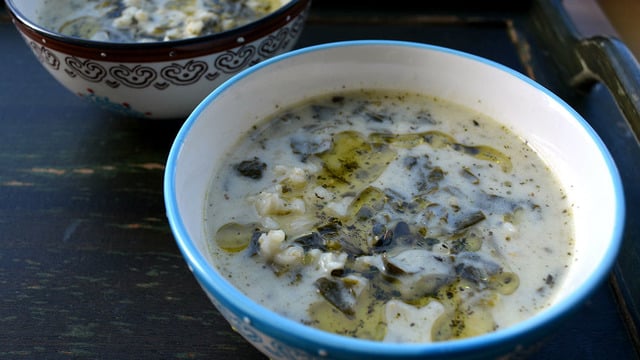 Yemekyolculuğu'ndan: Ispanaklı Buğday Çorbası