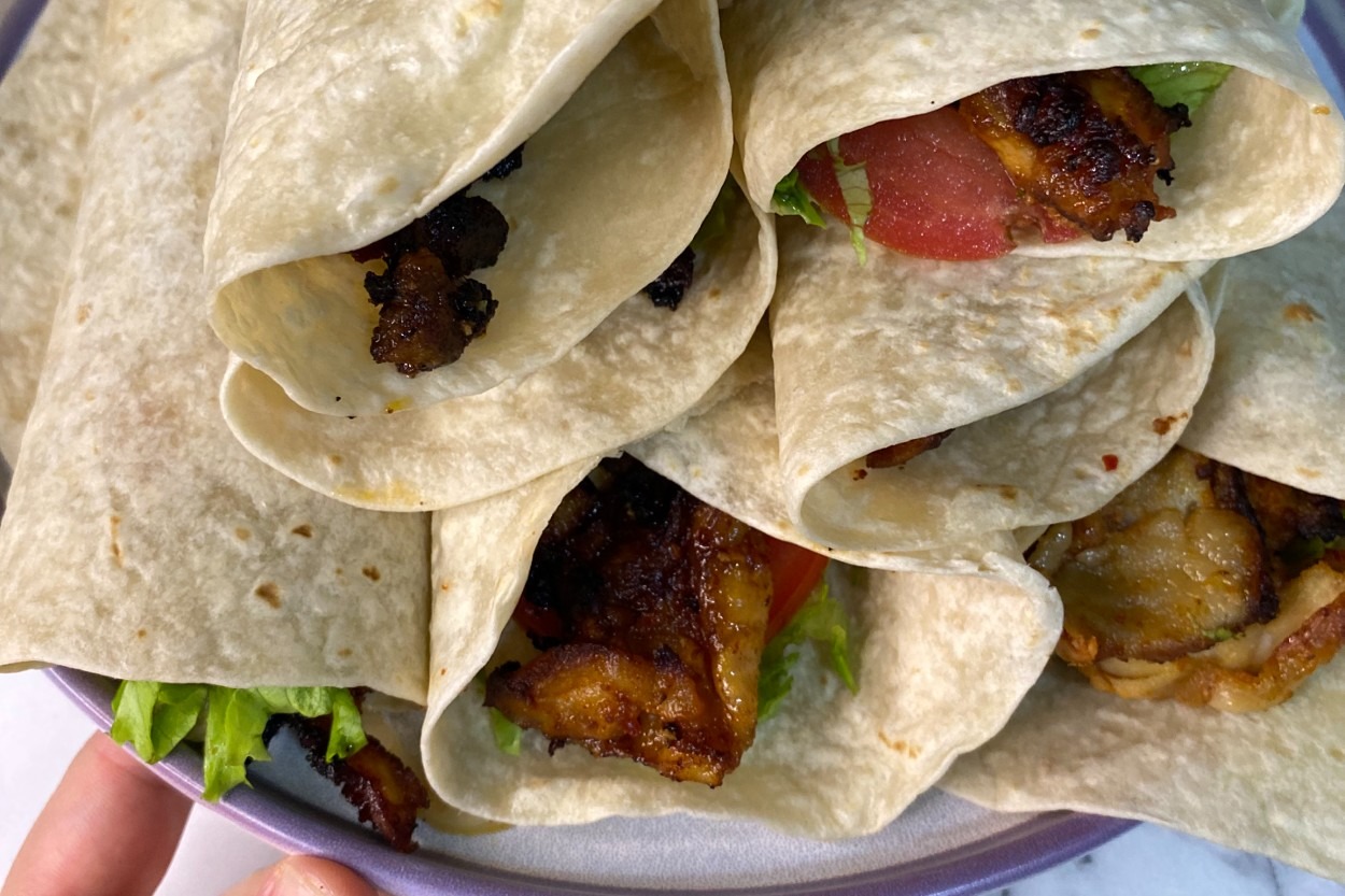 Farklı Tekniğiyle: Evde Tavuk Döner 