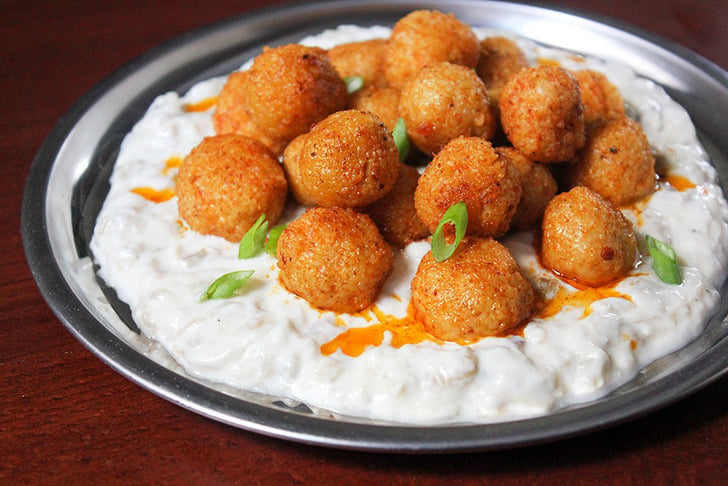 Yoğurtlu Patlıcanlı Bulgur Köftesi Tarifi