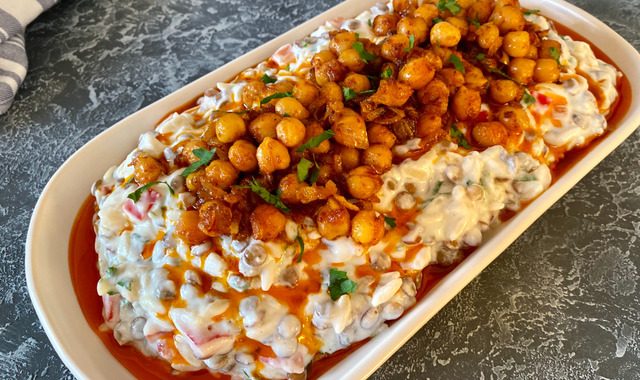 Doyuran Meze: Yeşil Mercimekli Nohut Mezesi