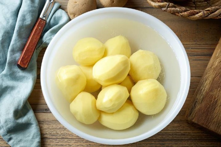 Soyulmuş Patates