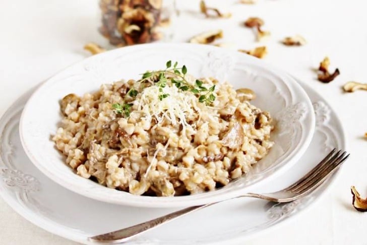 Kurutulmuş Mantarlı Risotto