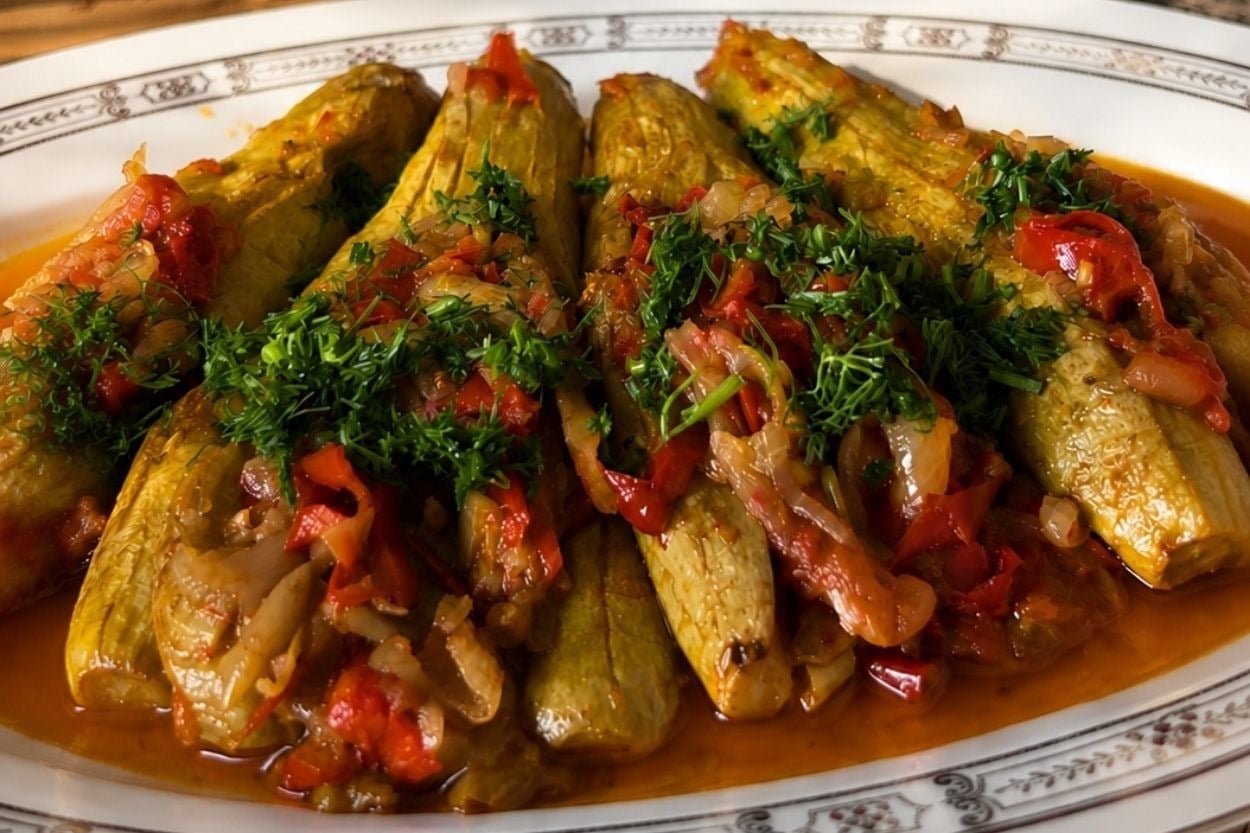 Dereotu Aromasıyla: Kabak Bayıldı