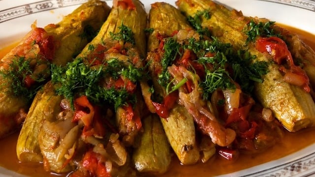 Dereotu Aromasıyla: Kabak Bayıldı