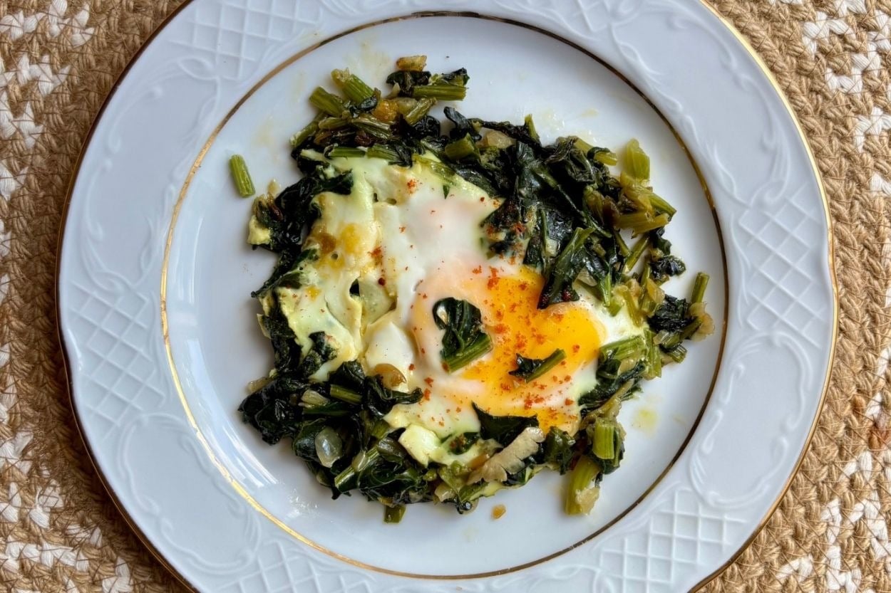 Güne Enerjik Başla: Ispanaklı Soğanlı Yumurta