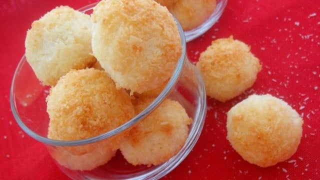 Yemekyolculuğu'ndan: Yağsız Unsuz Makaron Kurabiye