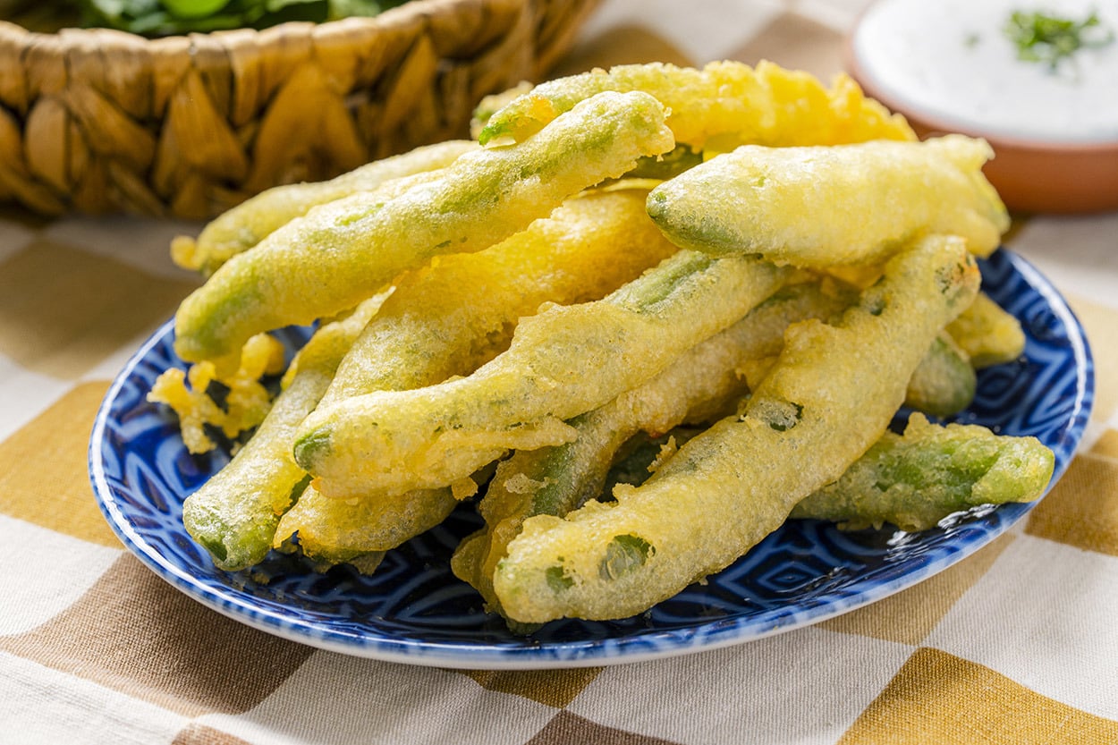 Altın Sarısı Rengiyle: Fasulye Tempura