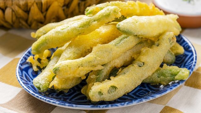 Altın Sarısı Rengiyle: Fasulye Tempura