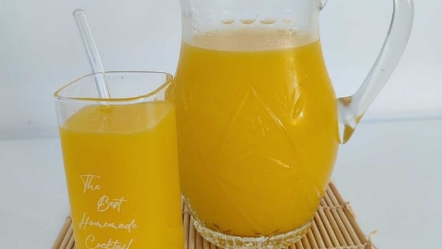 Vitamin Deposu: Portakallı Buz Gibi Limonata