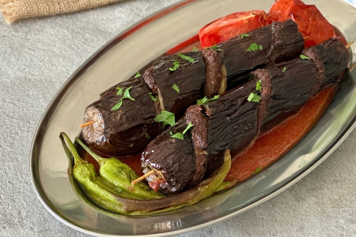 Çiğdem'in Tarifi: Airfryer'da Patlıcan Kebabı