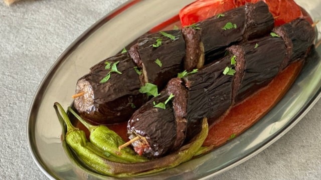 Çiğdem'in Tarifi: Airfryer'da Patlıcan Kebabı