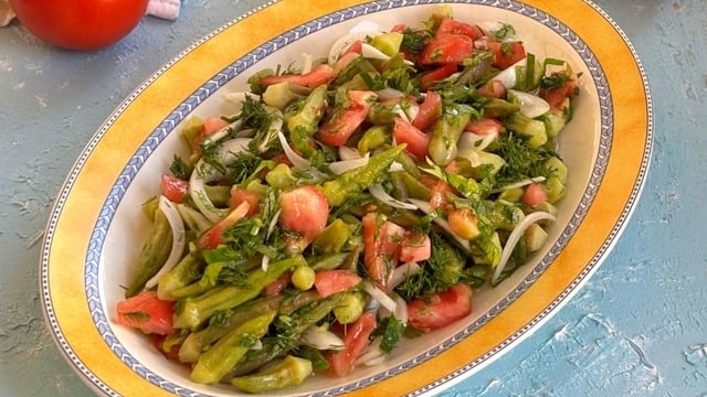 Duygu'nun Tarifi: Bamya Salatası