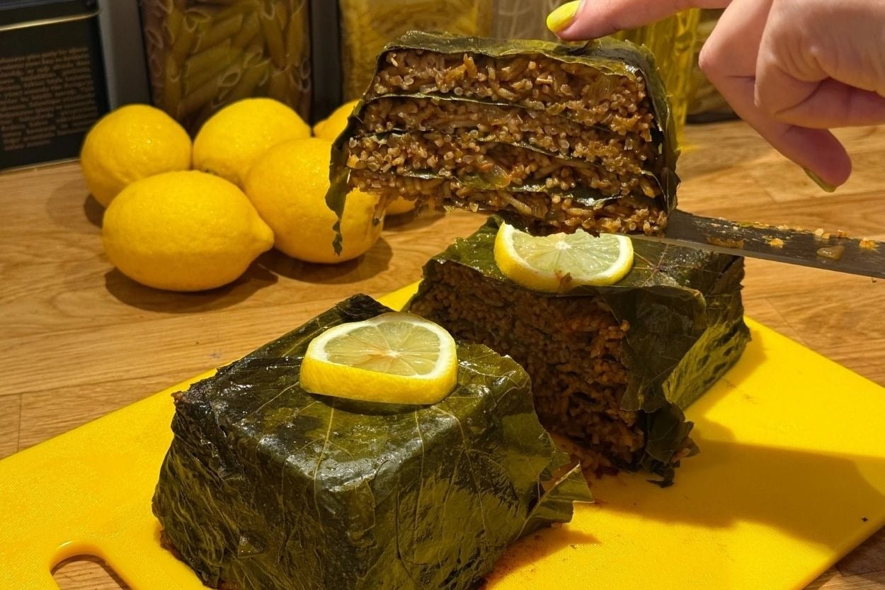 Dilim Dilim: Kek Kalıbında Sarma