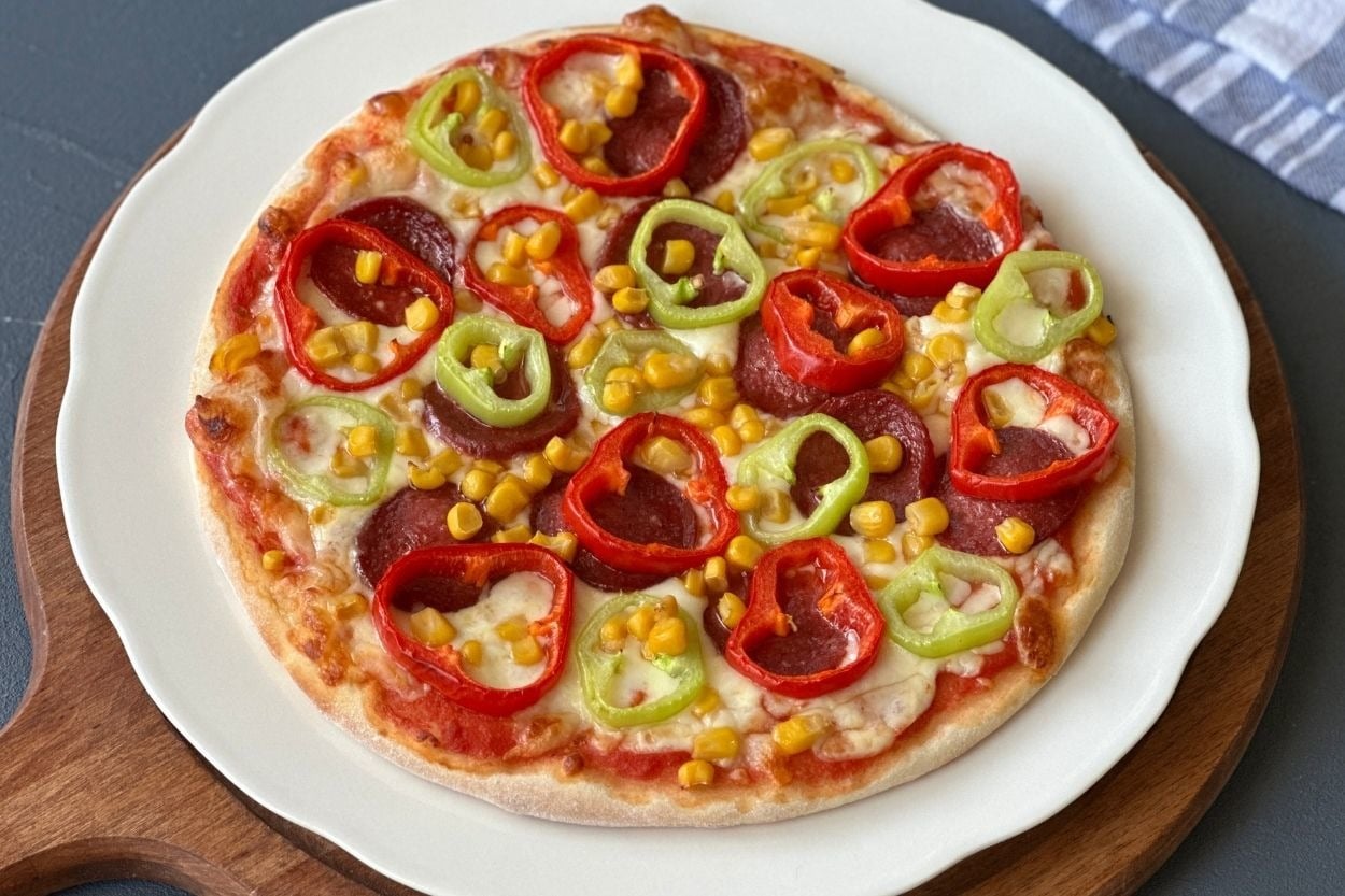 Çiğdem'in Tarifi: Tek Kişilik Pizza