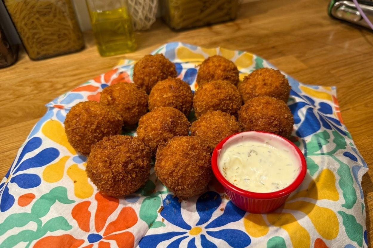 Kaşar Dolgulu: Cordon Bleu Topları
