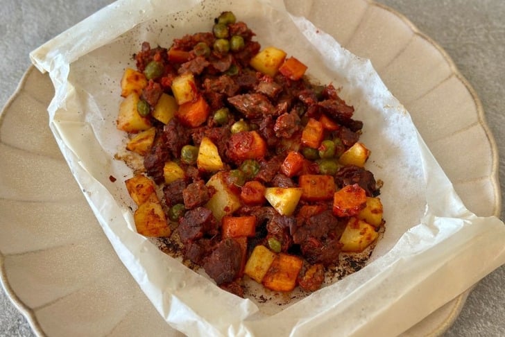 Sebzeli Kağıt Kebabı Tarifi
