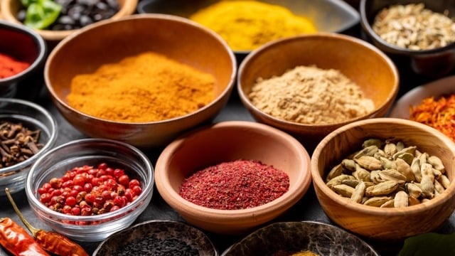 Hint Baharatları: Hint Mutfağının En Popüler Baharatları ve Özellikleri